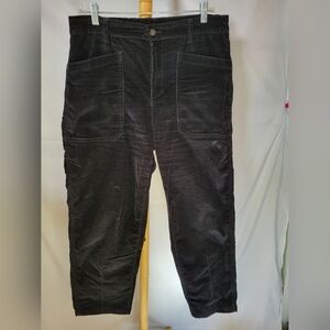 Joe Fresh Women's Black Corduroy Pants Size 10